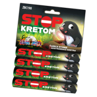 ZBC190 Stop Kretom świece dymne Opakowanie 4 sztuki