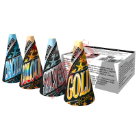 FC4001-4 FONTANNA GOLD ,SILVER , MULTICOLOR, CRACKLING 4szt.