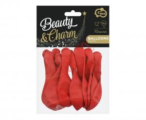 CB-1PCZ BALONY B&C, PASTELOWE CZERWONE, 12