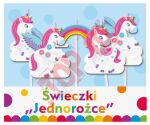 ŚWIECZKI PIKERY "JEDNOROŻCE" PF-SPJR