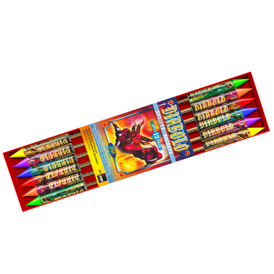 JR4 RAKIETKI DIABOLO JORGE 12 szt. - 2