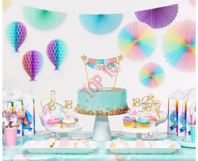 QT-DTHB DEKORACJA NA TORT PB&C HAPPY BIRTHDAY - 2