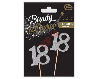 QT-P18S PIKER B&C 18, SREBRNY  - 2