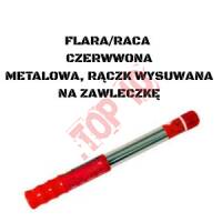 HF0270-RED FLARA METALOWA ROZSUWANA CZERWONA