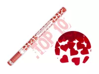 TUKHR80 KONFETTI CZERWONE SERCA 80 cm