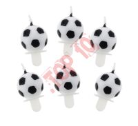 ŚWIECZKI "PIŁKI NOŻNE" 6/6 SW-PNO6