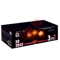 XB3043  156S 0.8"-1.2" BATERIA ZŁOŻONA GOLD TITANIUM WILLOW MINE TO GOLD TITANIUM WILLOW WITH RED PLUM F3 PROFI