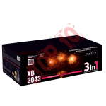 XB3043  156S 0.8"-1.2" BATERIA ZŁOŻONA GOLD TITANIUM WILLOW MINE TO GOLD TITANIUM WILLOW WITH RED PLUM F3 PROFI