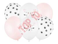 SB14P-306-000-6 Balony 30cm, Kotek, mix