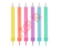 SF-SJKM ŚWIECZKI JUMBO, KOLOROWY MIX, 12/12