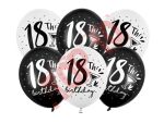 SB14P-246-000-6 Balony 30cm, 18th! birthday, mix