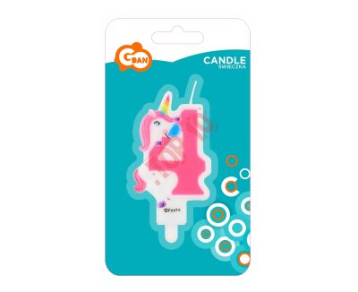 PF-SCJ4 ŚWIECZKA CYFERKA 