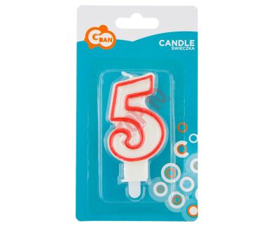 PF-SCC/5 ŚWIECZKA CYFERKA 
