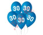 GZ-30N5 BALONY ''30'' NIEBIESKIE , 12'' / 5 szt.
