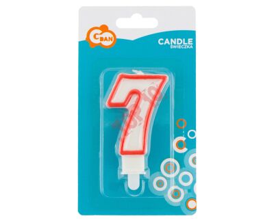 PF-SCC/7 ŚWIECZKA CYFERKA 