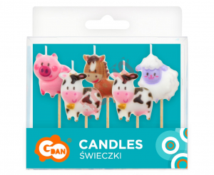 SF-SPFA ŚWIECZKI PIKERY FARMA, 5 szt. - 2