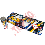 JF62 SILVER FLOWER FONTANNA 8 sztuk