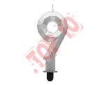 PF-SDS9 ŚWIECZKA "9" DIAMENT, METALIK SREBRNY, 7.6 cm 