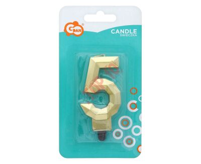 PF-SDZ5 ŚWIECZKA CYFERKA 