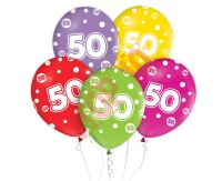 GZ-CY50 BALONY ''50'', 12'' / 5 szt.
