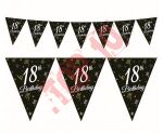 GP-GF18 GIRLANDA URODZINOWA Z FLAGAMI "18"