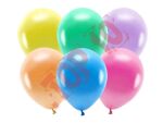 ECO26M-000-10 Balony Eco 26cm metalizowane, mix