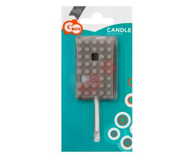 7C-SUK9 ŚWIECZKA URODZINOWA KLOCKI CYFRA 