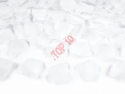 TUKP40-008 TUBA Z PŁATKAMI RÓŻ BIAŁY 40cm - 2