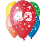  GS110/40 BALONY LICZBA ''40'', 12'' / 5 szt.