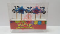 ŚWIECZKI PIKERY "ROWERKI" H058
