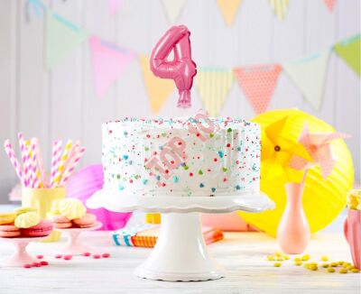 BC-5RO4 BALON FOLIOWY RÓŻOWY 