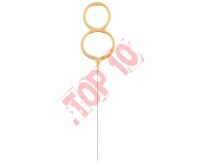 CS1921S-8 ZIMNE OGNIE ZŁOTA CYFRA "8" 