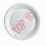 TALERZYKI PAPIEROWE  BIAŁE 18 CM 100 SZT. 01-31