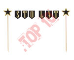 RV-DSLF DEKORACJA NA TORT B&G PARTY ''STO LAT'' 