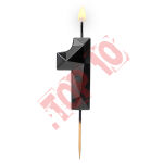 64-51 Cyferka "1" Diament czarna