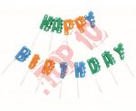 BH-SDIZ ŚWIECZKI DINO "HAPPY BIRTHDAY"