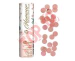 JC-KPGL15 KONFETTI PNEUMATYCZNE GLAMOUR, KÓŁECZKA FOLIOWE, RÓŻOWO-ZŁOTE / 15 CM