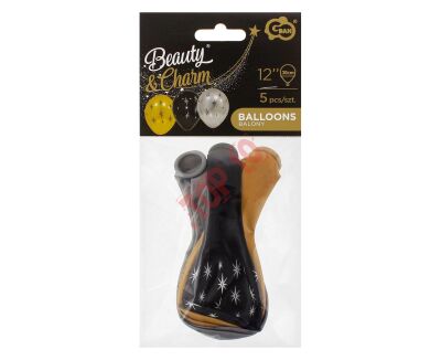 GZ-BGW5 BALONY B&C BŁYSZCZĄCE GWIAZDY 12'' / 5 szt.  - 2