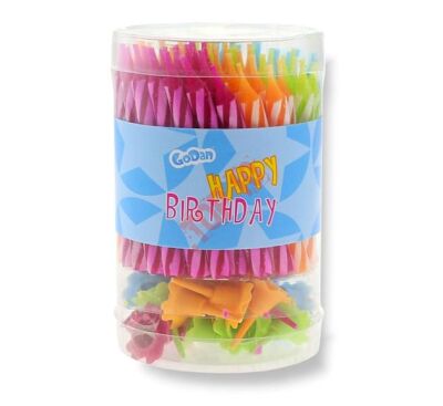 ŚWIECZKI URODZINOWE MAŁE 6 CM 75/25 SU75-YS - 2