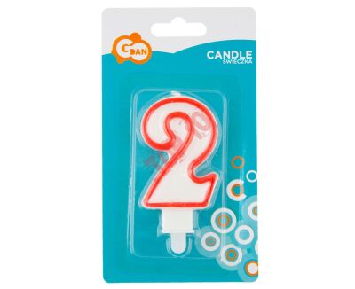 PF-SCC/2 ŚWIECZKA CYFERKA 