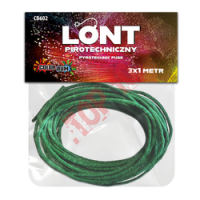  ZBC602 Lont pirotechniczny 3x1m 2mm P1 