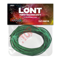  ZBC602 Lont pirotechniczny 3x1m 2mm P1 