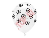 ECO33P-203-008-6 Balony Eco 33 cm pastelowe, Piłki, biały