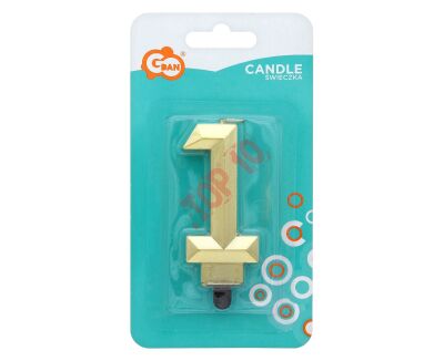 PF-SDZ1 ŚWIECZKA CYFERKA 